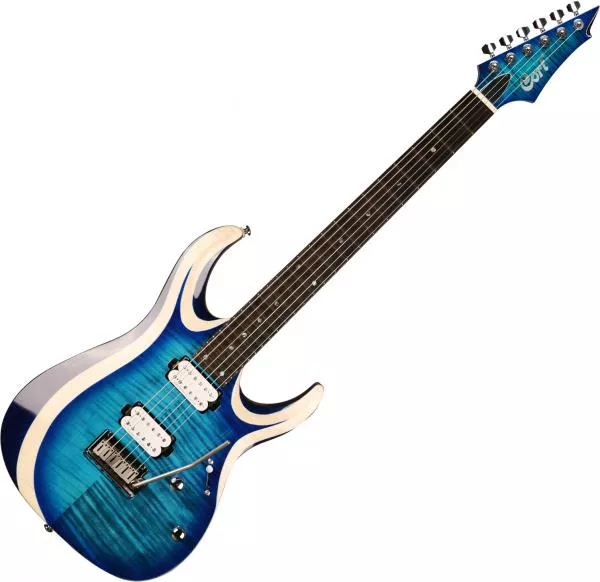 Guitare électrique solid body Cort X700 Duality - Light blue burst