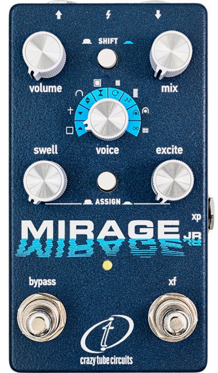 Crazy Tube Circuit Mirage Jr Reverb - PÉdale Reverb / Delay / Echo - Main picture
