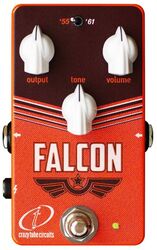 Pédale overdrive / distortion / fuzz Crazy tube circuit Falcon