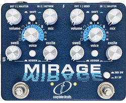 Pédale reverb / delay / echo Crazy tube circuit Mirage Reverb