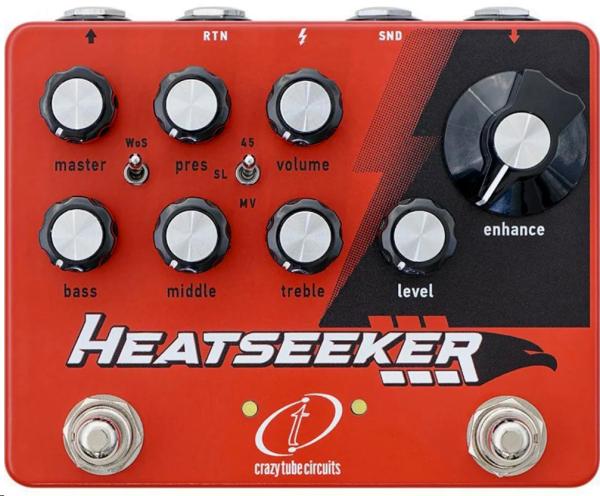 Crazy tube circuit Heatseeker Preamp Overdrive, distortion & fuzz
