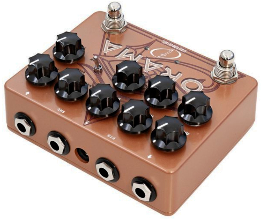 Crazy Tube Circuit Orama Fuzz / Amp-in-box - PÉdale Overdrive / Distortion / Fuzz - Variation 2