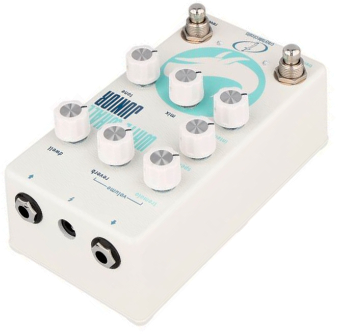 Crazy Tube Circuit White Whale Junior Reverb / Tremolo - PÉdale Reverb / Delay / Echo - Variation 2
