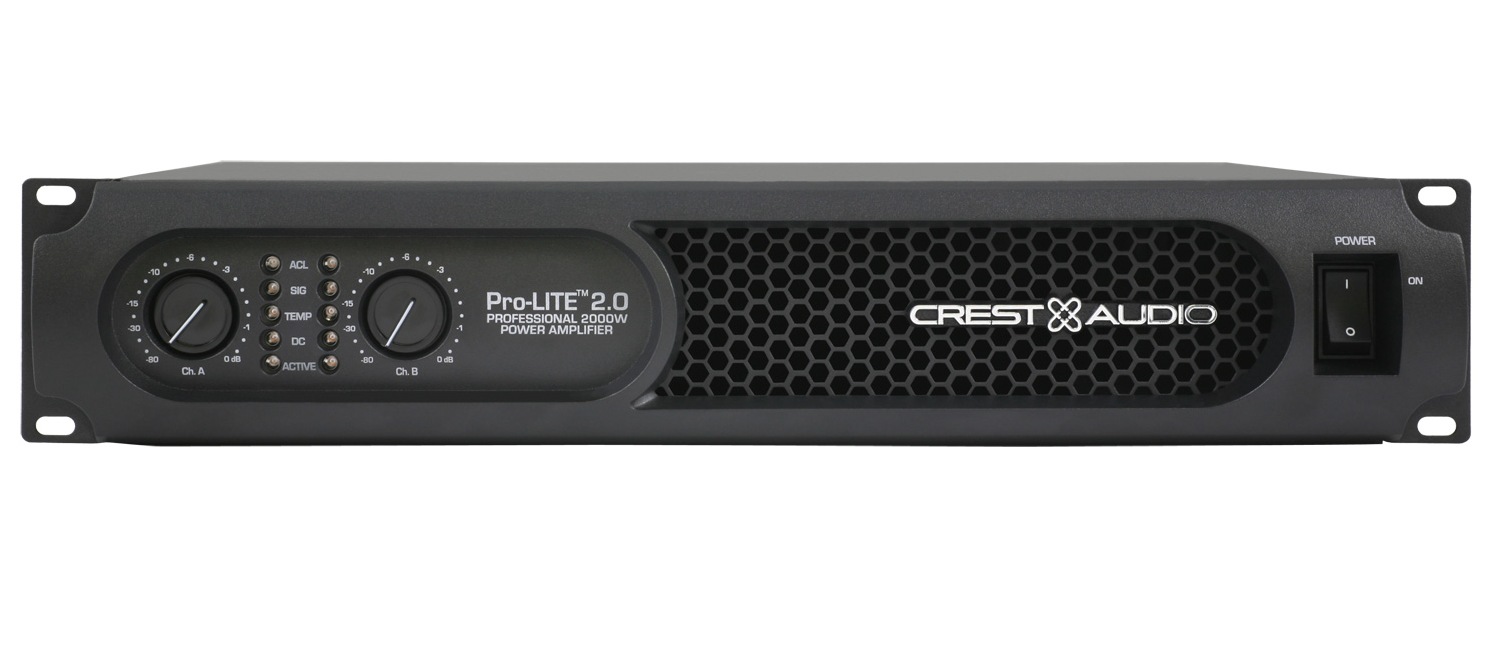 Ampli puissance sono stéréo Crest PROLITE 2.0