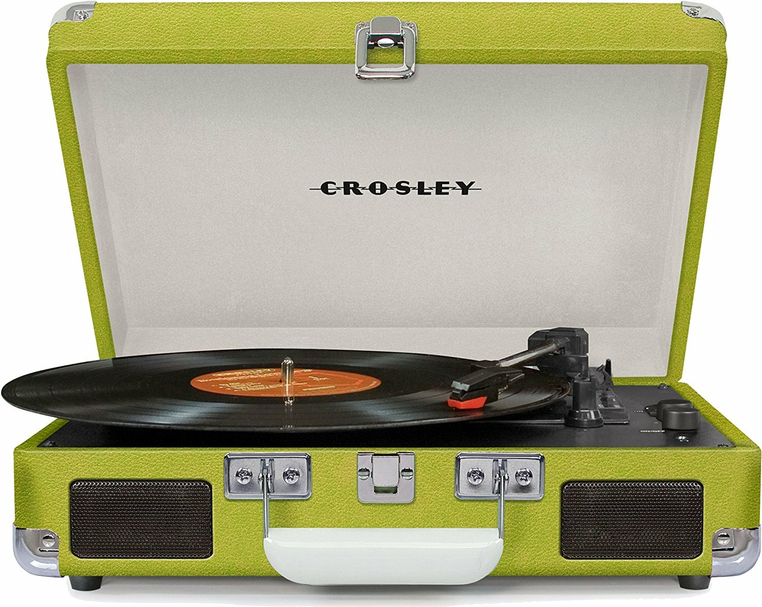 Crosley Cruiser Deluxe Green - - Platines Vinyles Hifi - Main picture