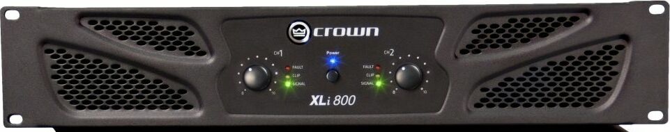Crown Xli800 - Ampli Puissance Sono StÉrÉo - Main picture