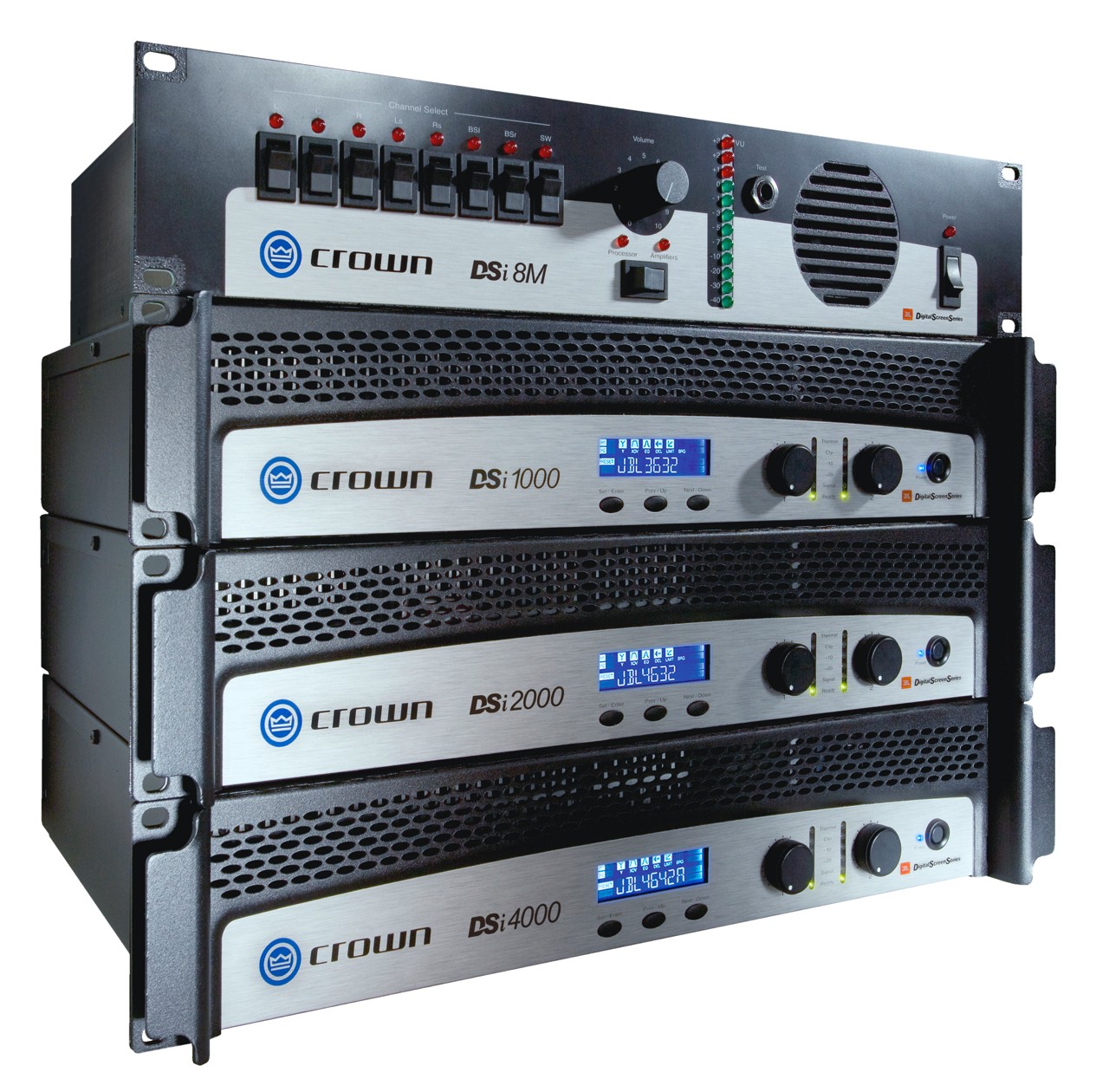 Ampli puissance sono stéréo Crown DSI 1000