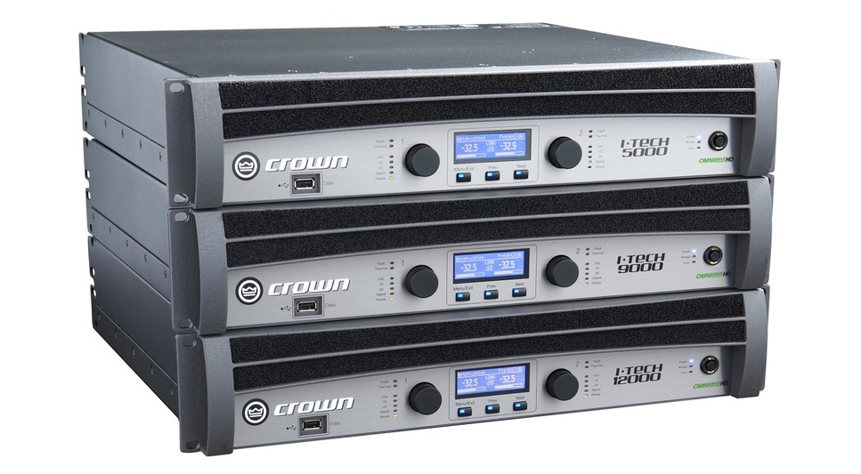 Ampli puissance sono stéréo Crown ITECH 9000 HD
