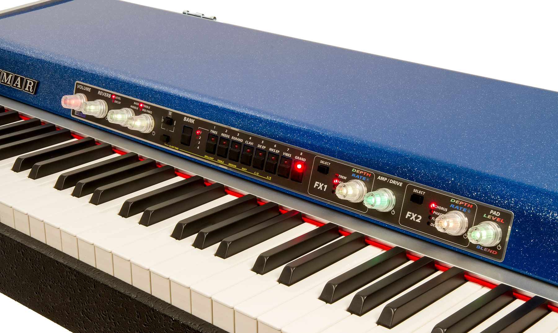 Crumar Seven Blue Limited Edition - Clavier De ScÈne - Variation 3