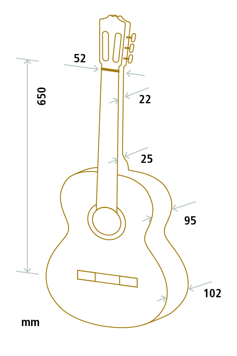 Cuenca 5a 4/4 Cedre Acajou Rw - Natural - Guitare Classique Format 4/4 - Variation 2
