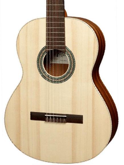 Guitare classique format 4/4 Cuenca 5A - natural satin