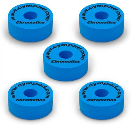 Cympad Set 5 Pads Cympad Chromatics Bleu - Rondelle Batterie - Main picture