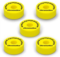 Rondelle batterie Cympad SET 5 PADS CYMPAD CHROMATICS JAUNE