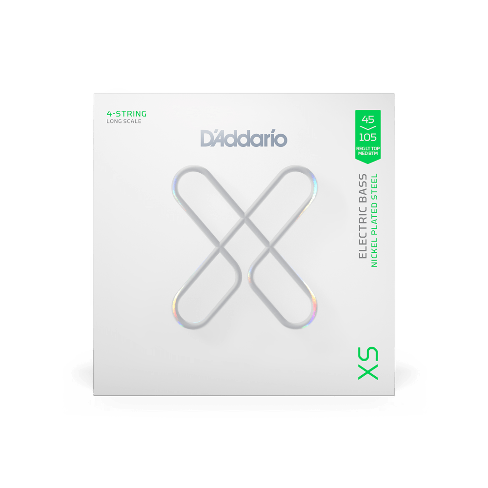 D'addario 45-105 Light Top Medium Bottom, Long Scale Coated Bass Strings - Cordes Guitare Électrique - Variation 1