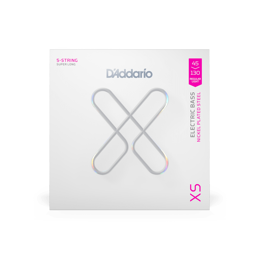 D'addario 45-130 Regular Light, Super Long Scale Coated Bass Strings - Cordes Guitare Électrique - Variation 1