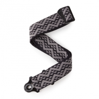 Auto Lock Strap Black Padded Geometric