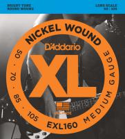EXL160 Nickel Wound Electric Bass 50-105 - jeu de 4 cordes