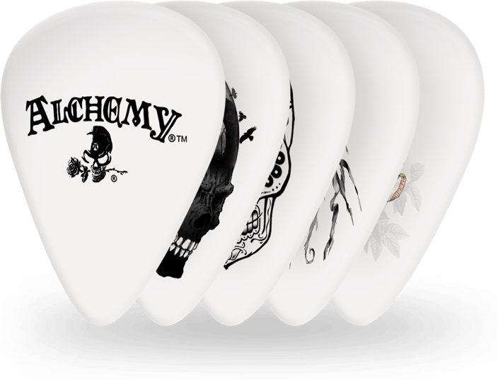 D'addario 1cwh4-02al Alchemy Picks Crypt Collection - MÉdiator & Onglet - Main picture