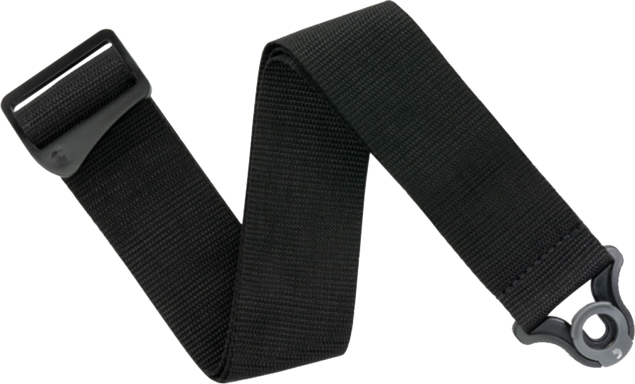 D'addario Auto Lock Polypro Guitar Strap Pwsal400 5cm Black - Sangle Courroie - Main picture