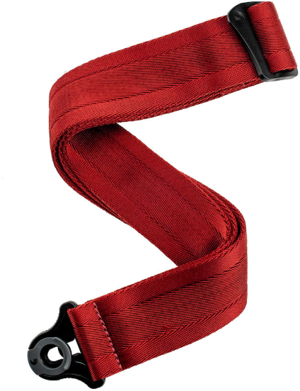 D'addario Auto Lock Strap Blood Red - Sangle Courroie - Main picture