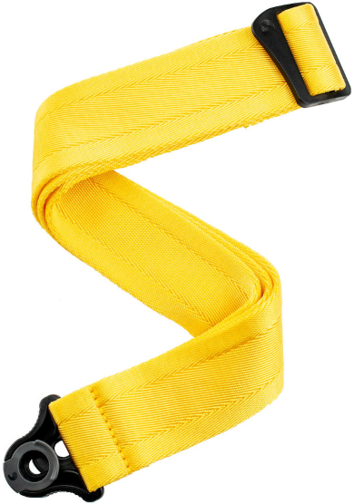 D'addario Auto Lock Strap Mellow Yellow - Sangle Courroie - Main picture