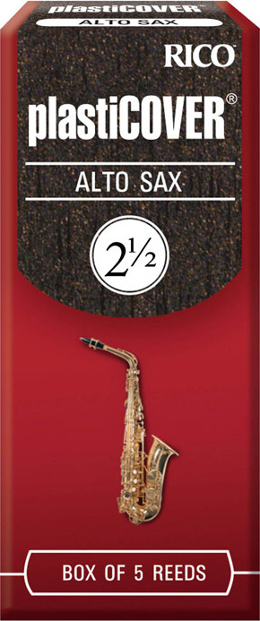 D'addario BoÎte De 5 Anches Plasticover Saxophone Alto Force 2,5 - Anche Saxophone - Main picture