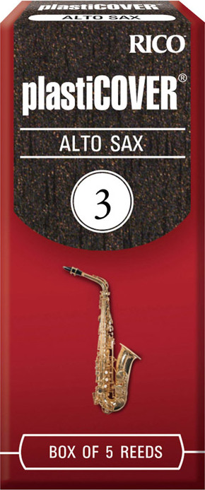 D'addario BoÎte De 5 Anches Plasticover Saxophone Alto Force 3 - Anche Saxophone - Main picture