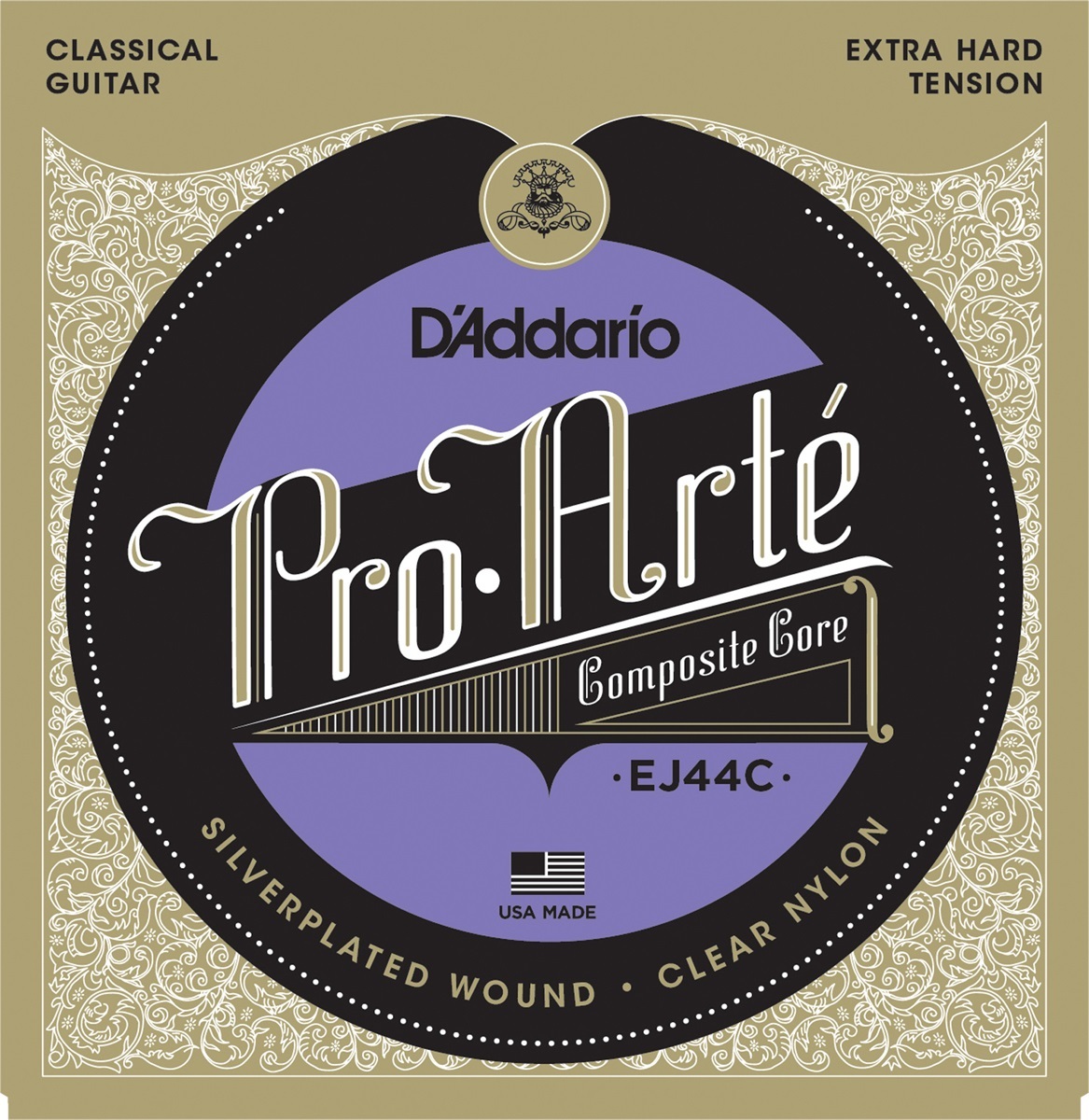 D'addario Jeu De 6 Cordes Ej44c Pro Arte Classical Composite Core - Extra Hard Tension - Cordes Guitare Classique Nylon - Main picture