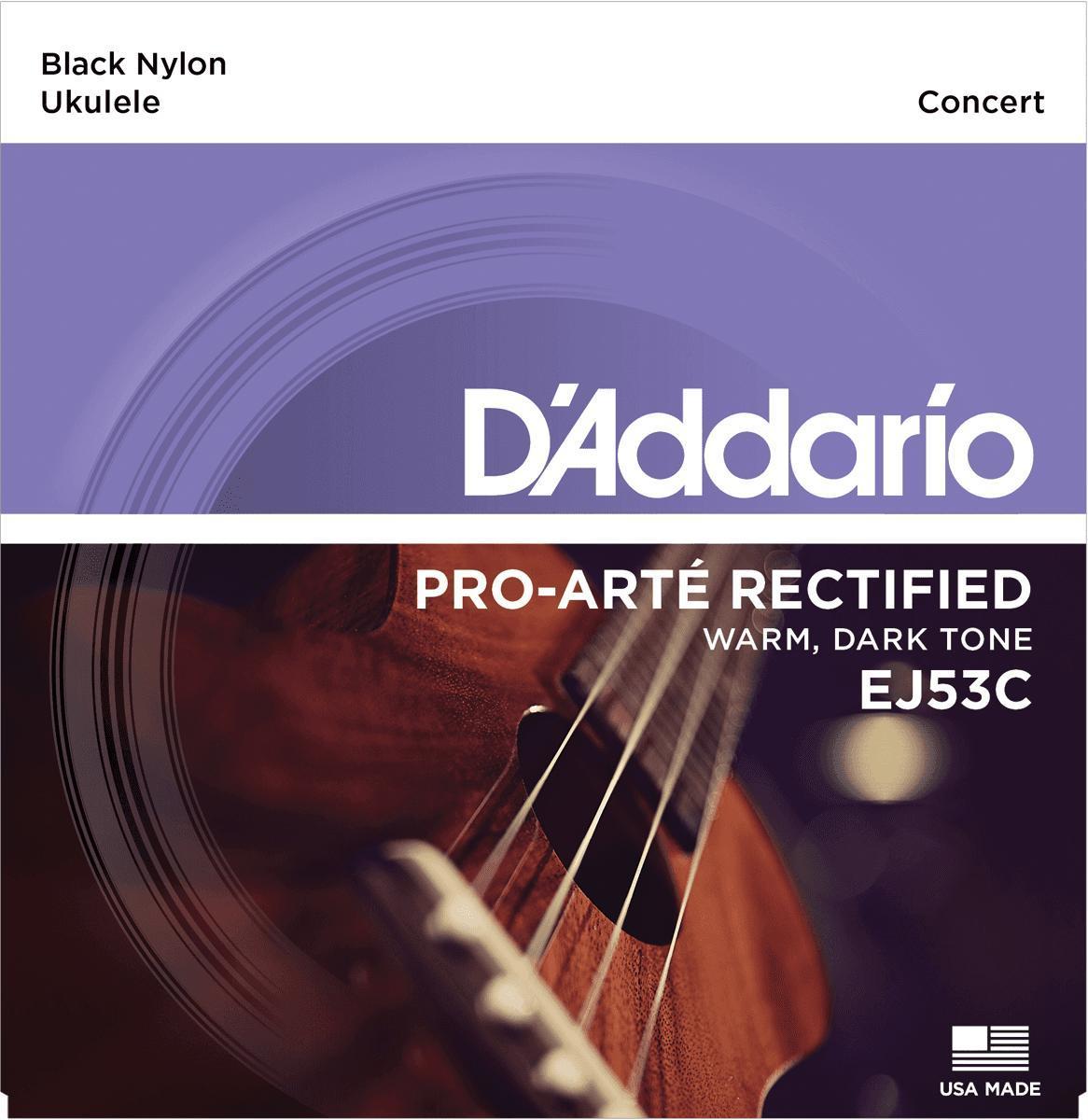 Cordes ukelele  D'addario EJ53C Ukulélé Concert