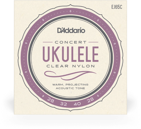 D'addario Jeu De 4 Cordes Ej65c Pro Arte Ukulele Custom Extruded Concert - Cordes Ukelele - Main picture