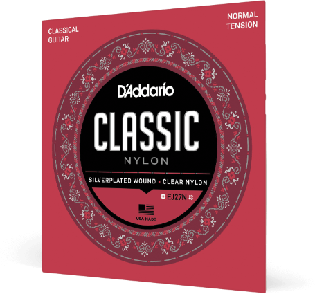 D'addario Guit. Classique Classic Nylon Normal - Cordes Guitare Classique Nylon - Main picture