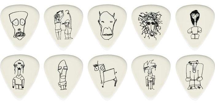Médiator & onglet D'addario 1CWH2-10JS Joe Satriani Pick Set