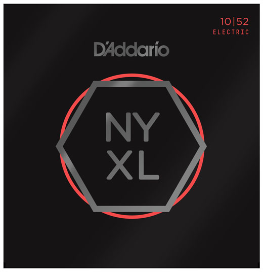 D'addario Jeu De 6 Cordes Nyxl1052 Nickel Wound Electric Guitar Lthb 10-52 - Cordes Guitare Électrique - Main picture