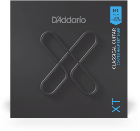 D'addario Jeu De 6 Cordes Xt Composite Classical Guitar Strings Hard Tension Half Set - Cordes Guitare Classique Nylon - Main picture