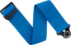 Sangle courroie D'addario Auto Lock Polypro Guitar Strap PWSAL402 - Blue