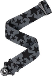 Sangle courroie D'addario Auto Lock Strap Skater Stars