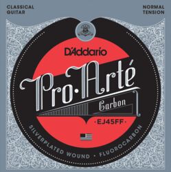 Cordes guitare classique nylon D'addario EJ45FF - Jeu de 6 cordes