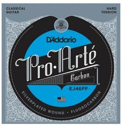 Cordes guitare classique nylon D'addario EJ46FF Pro Arte Classical Carbon - Jeu de 6 cordes