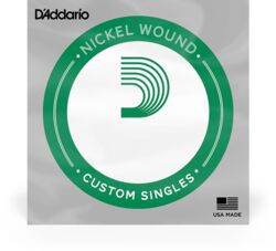 Cordes guitare électrique D'addario Electric (1) NW030 Single XL Nickel Wound 030 - Corde au détail
