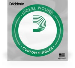 Cordes guitare électrique D'addario Electric (1) NW030  Single XL Nickel Wound 030 - Corde au détail