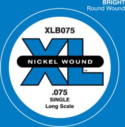 Cordes basse électrique D'addario Long Scale 075 Nickel - Corde au détail