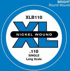 Cordes basse électrique D'addario XLB110 Bass (1) XL Nickel Wound 110 Long Scale - Corde au détail