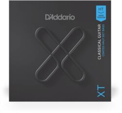 Cordes guitare classique nylon D'addario XT Composite Classical Guitar Strings Hard Tension Half Set - Jeu de 6 cordes