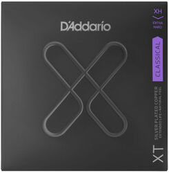 Cordes guitare classique nylon D'addario XTC44 Classical Guitar 6-String Set Silver Plated Copper 29-47 - Jeu de 6 cordes