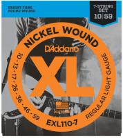 EXL110-7 Nickel Wound Electric 7-String 10-59 - jeu de 7 cordes