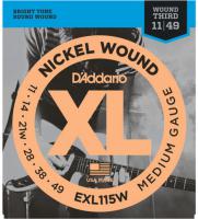 EXL115W Nickel Wound Medium 11-49 - jeu de 6 cordes