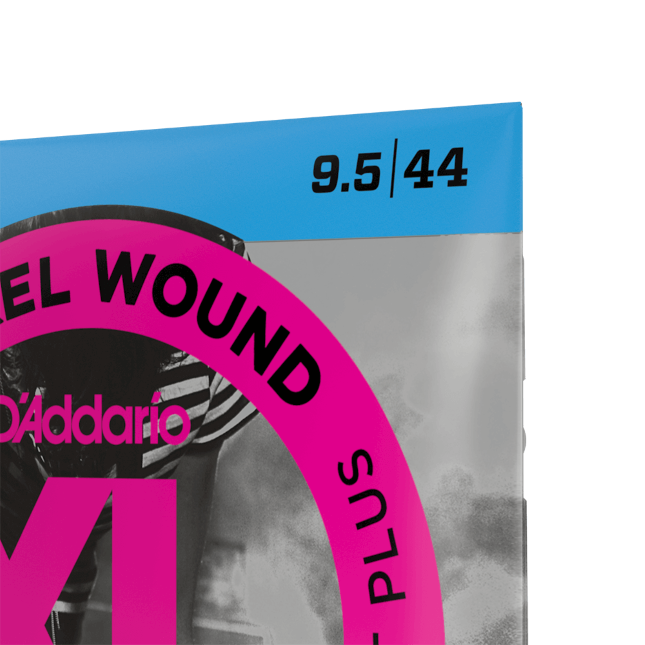 D'addario Jeu De 6 Cordes Exl120+ Nickel Round Wound Super Light Plus 9.5-44 - Cordes Guitare Électrique - Variation 1