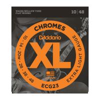 ECG23 XL Chromes Flat Wound Extra Light - .010.048 - jeu de 6 cordes