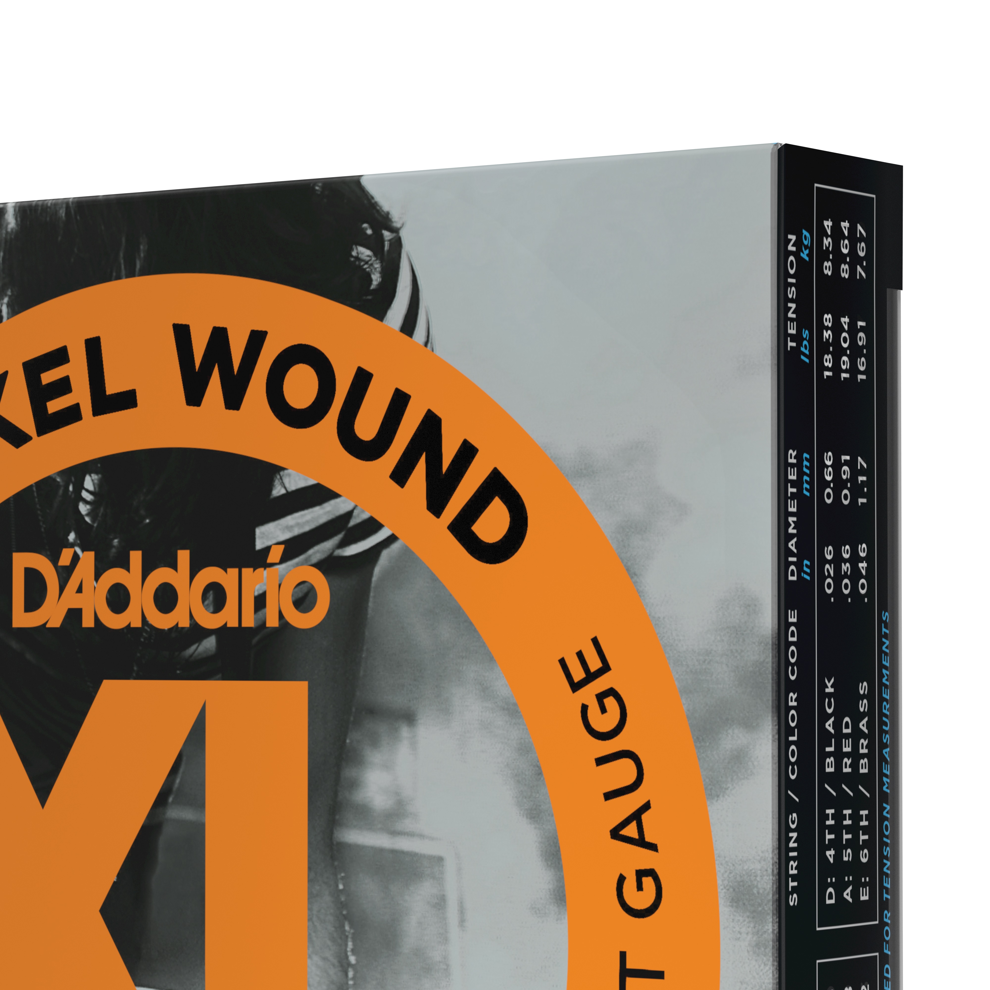 D'addario Jeu De Cordes Guit. Elec. 6c Nickel Wound 010.046 Exl1103d - Cordes Guitare Électrique - Variation 2