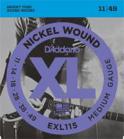 EXL115 Nickel Wound Medium 11-49 - jeu de 6 cordes